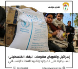 تقدير موقف : اسرائيل وتقويض مقومات البقاء الفلسطيني