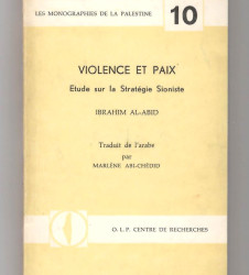 VIOLENCE ET PAIX