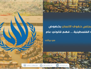 قرار مجلس حقوق الإنسان بخصوص الأراضي الفلسطينية.. فهم قانوني عام