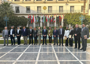 صور من اطلاق كتاب تاريخ فلسطين (جامعة الدول العربية ) القاهرة