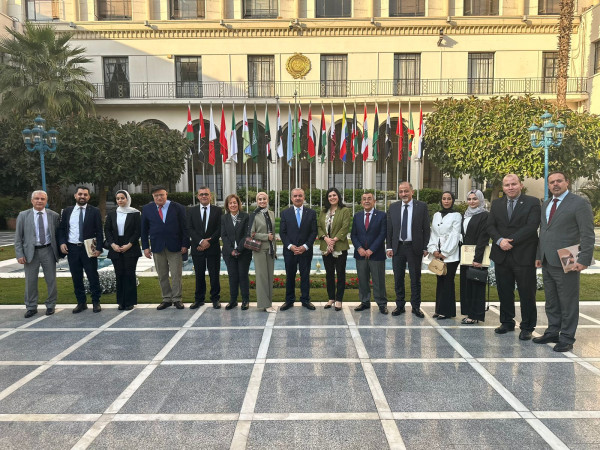 صور من اطلاق كتاب تاريخ فلسطين (جامعة الدول العربية ) القاهرة