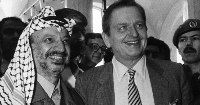 سيرة أولوف بالمه  1927 &ndash; 1986  ودوره في القضية الفلسطينية