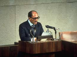 خطاب محمد أنور السادات في الكنيست الإسرائيل 1977/11/20